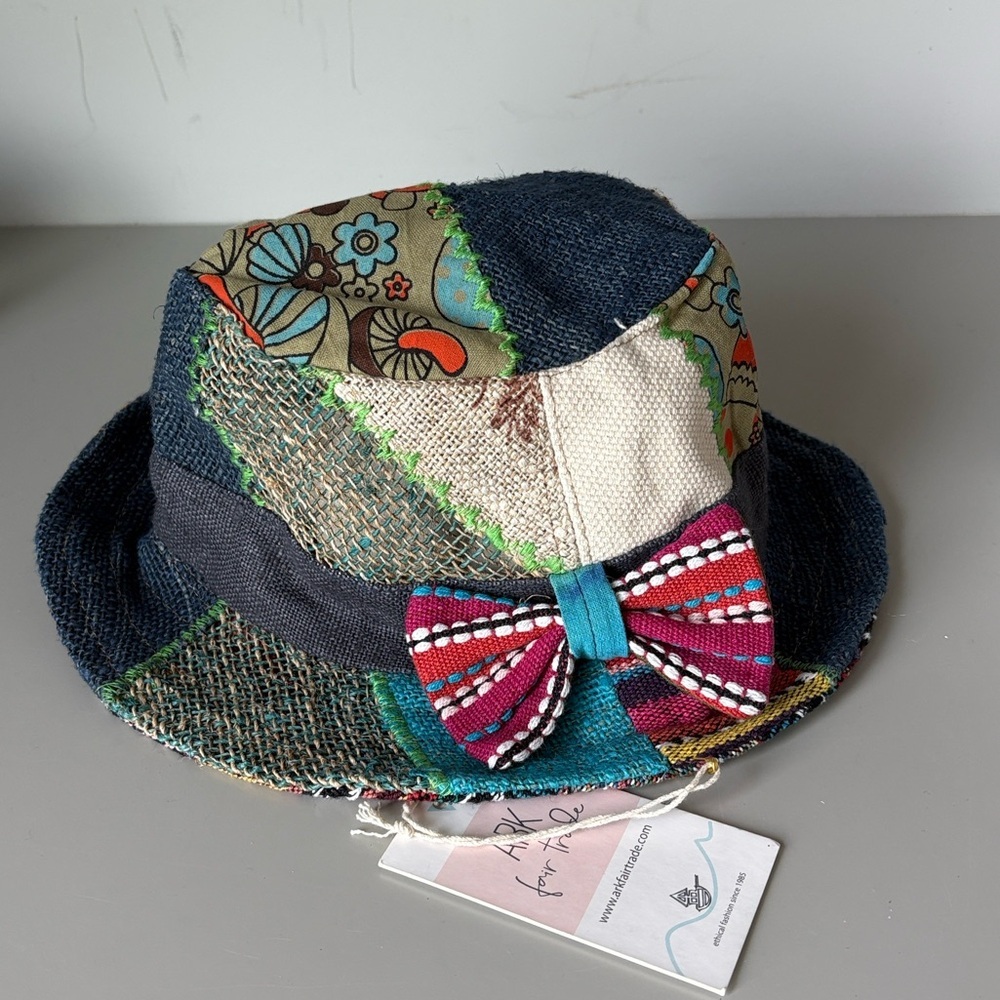 Ark Fair Trade Hemp Bucket Hat Lined NEW - Picture 7 of 7